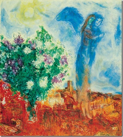 Marc Chagall, Couple au-dessus de Saint-Paul, 1970-1971 © by SIAE 2009