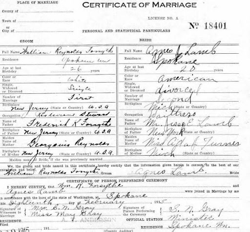 King county washington marriage license