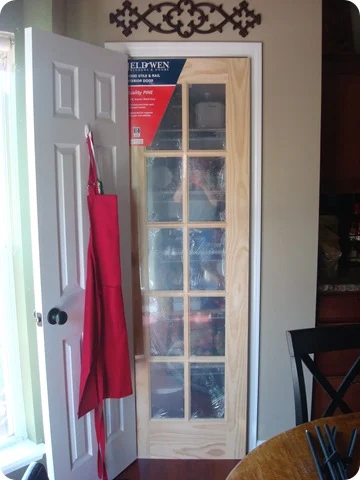 new pantry door
