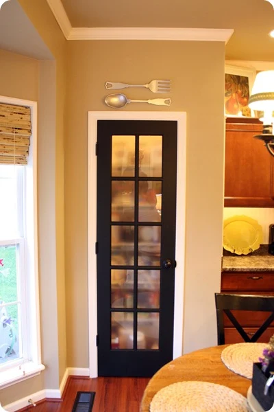 pantry with fork and spoon