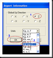 import information