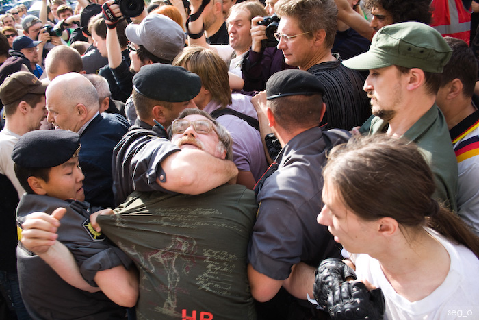 В Москве было жарко