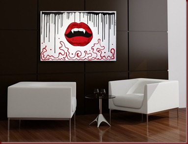 new-original-pop-art-red-lips-on-white-canvas-a-modern-vampire-painting-by-laura-barbosa-vampires-kiss