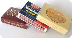 matchboxes