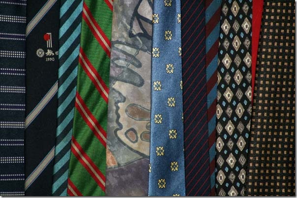 Some of The Ties I No Longer Use