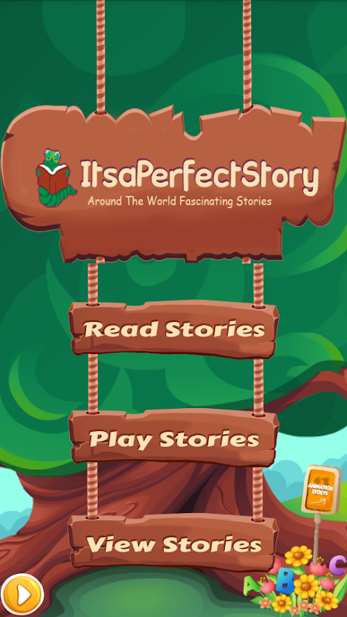 Android application Animated Stories screenshort