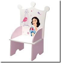 chaise fille princesse