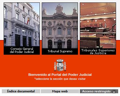 portal del Poder Judicial