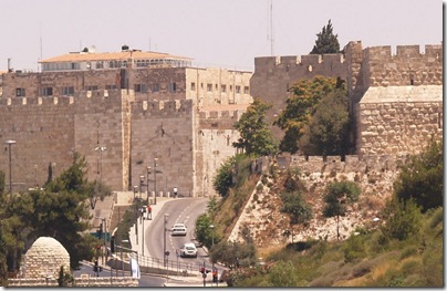 Jaffa Gate, by Menachem Brody