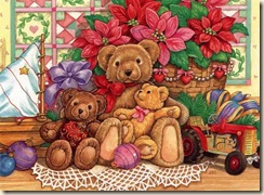 teddybears-christmas-brown-cute