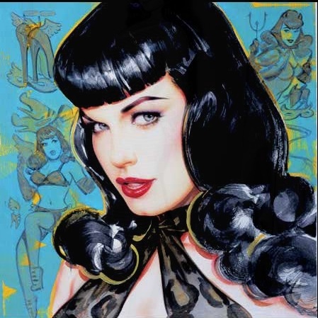 I first encountered Bettie Page in the pages of Police Gazette 