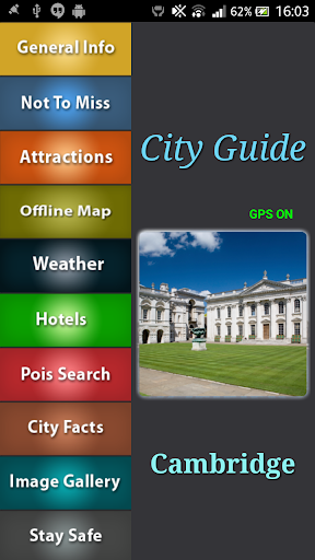 Cambridge Offline Map Guide