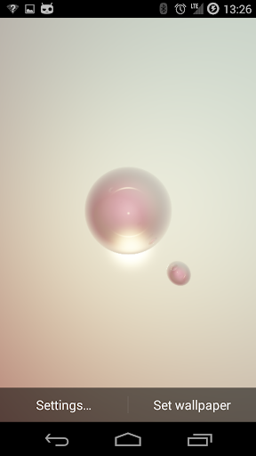 【免費個人化App】Glass Spheres Live Wallpaper-APP點子