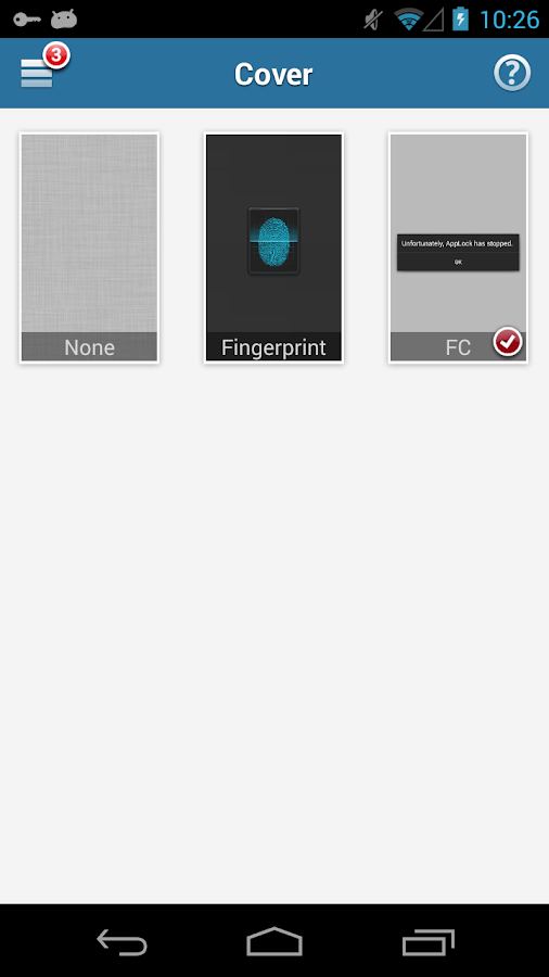 AppLock - screenshot