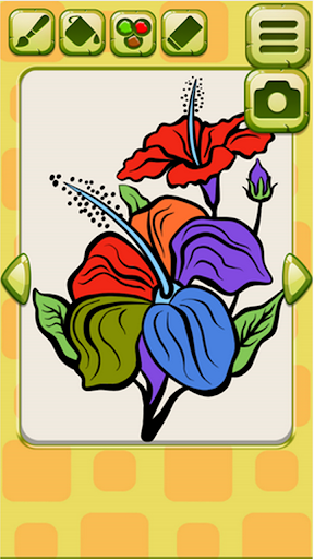 Flowers Coloring Book