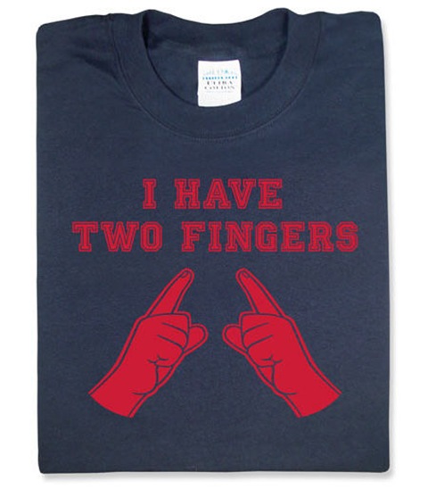 two fingers