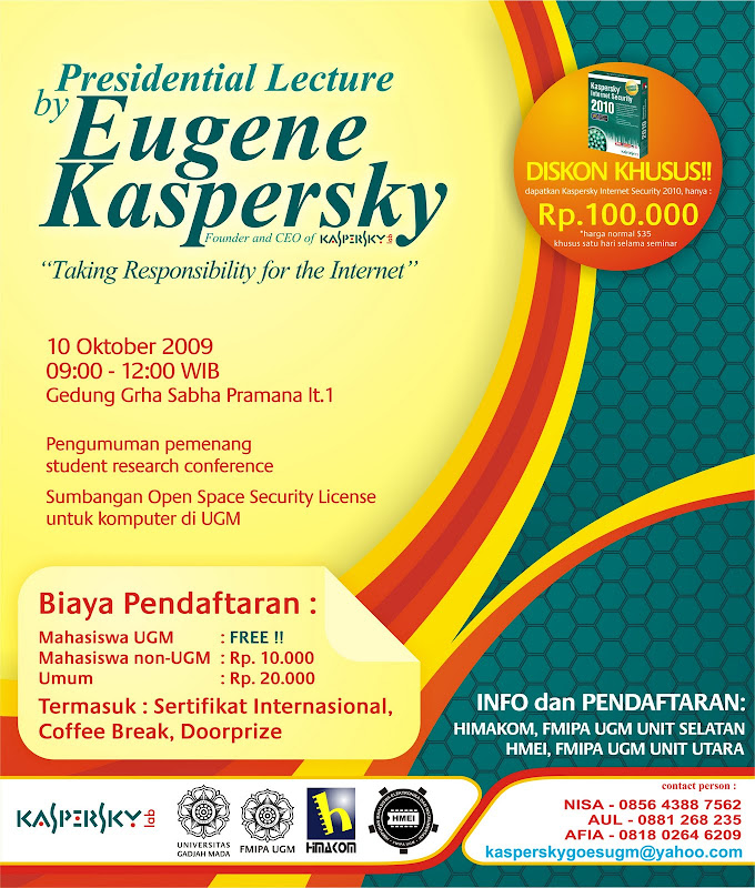 Kuliah Umum Kaspersky  Solo - Jogja