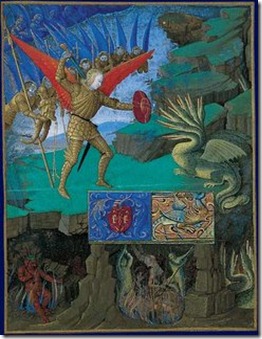Saint Michel combattant le dragon