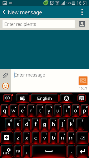 Red Keyboard