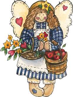 gjane_coutnry angel with apple basket