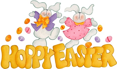 imagens decoupage clipart figura decoupage  Hoppy Easter