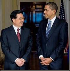 Obama y Hu Jintao