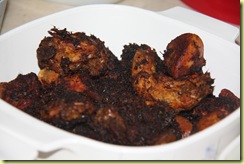 JOM MASAK: Nasi lemak kukus dengan ayam berempah….