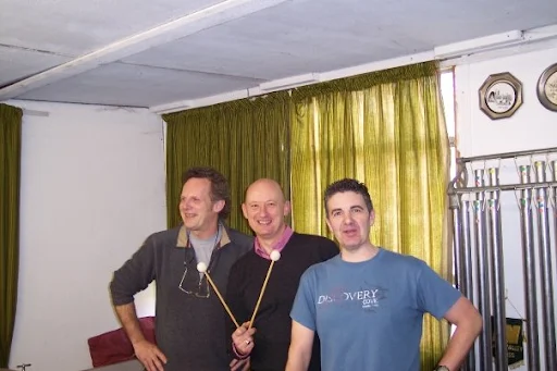 Having a laugh with the lads