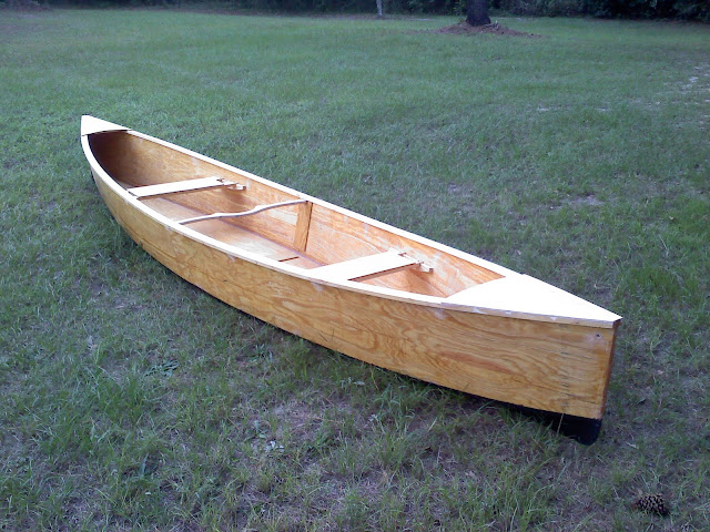 quick canoe build in alabama, usa