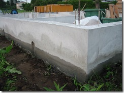土壁の家　基礎補修