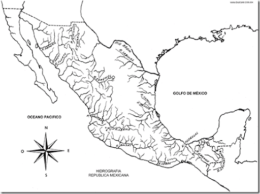 Mapa De Mexico Para Colorear Imagui