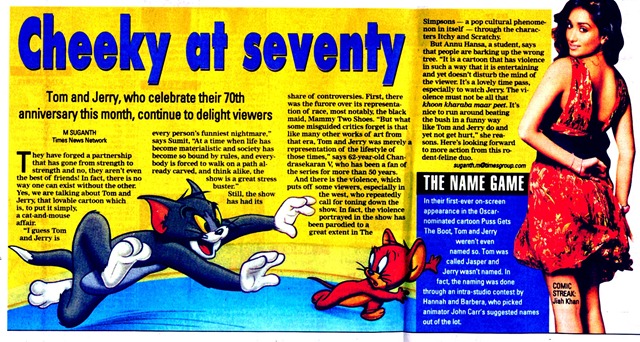[Times Of India Chennai Times Dated 21st Feb 2010 Page 1 Tom n Jerry[2].jpg]