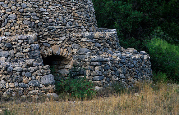 Barraca del Jaume de la Cota, pedra seca La Palma Negra Mont-roig del Camp, Baix Camp, Tarragona 2000