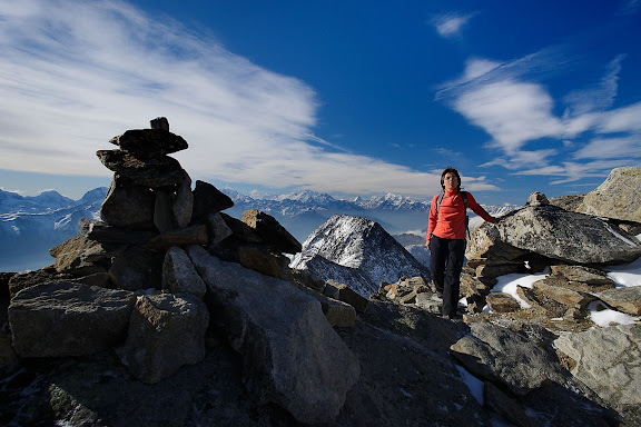 Ascensión al Eggishorn, alpes suizos,Valais, Suiza