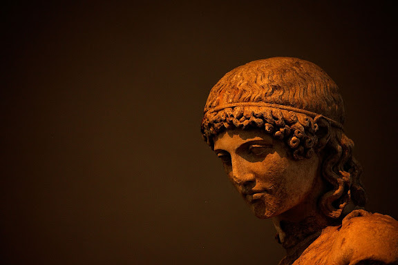 Escultura romana.Museo Palazzo Massimo alle TermeRoma, Italia