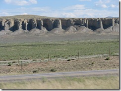 1483 View between Point of Rocks and Rock Springs WY