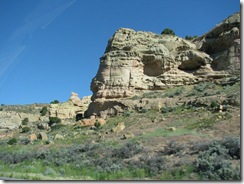 1714 Castle Rock as viewed from I 80 Utah