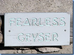 9147 Fearless Geyser Norris Geyser Basin YNP WY