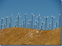 2619 Wind Turbines near Mojave CA