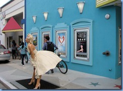 7339 Key West FL - Conch Tour Train - Marilyn Monroe in front of the Tropic Cinema