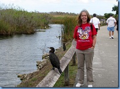 7394 Everglades National Park FL- Royal Palm Anhinga Trail - Karen & Anhinga