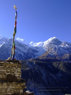 Himalayan Flag View - Nepal