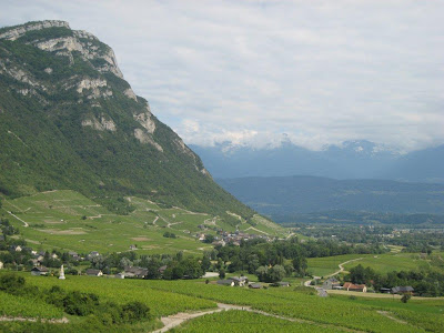 The vineyards of Chignin
