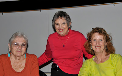 Vera Badertscher, Adele Barker, and Margaret Randall