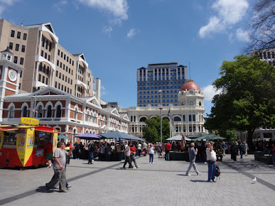 Christchurch downtown square