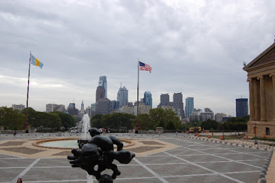 View of Philadelphia from the Museum of Art