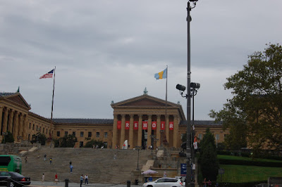Philadelphia Museum of Art and the famous Rocky steps