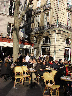 cafe de la Mairie terrace