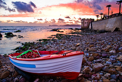 Sunset over Alghero in Sardinia was a magical sight I was able to photograph this past spring.