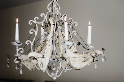 Chandeliers by Butch Anthony; photo credit to Natalie Chanin